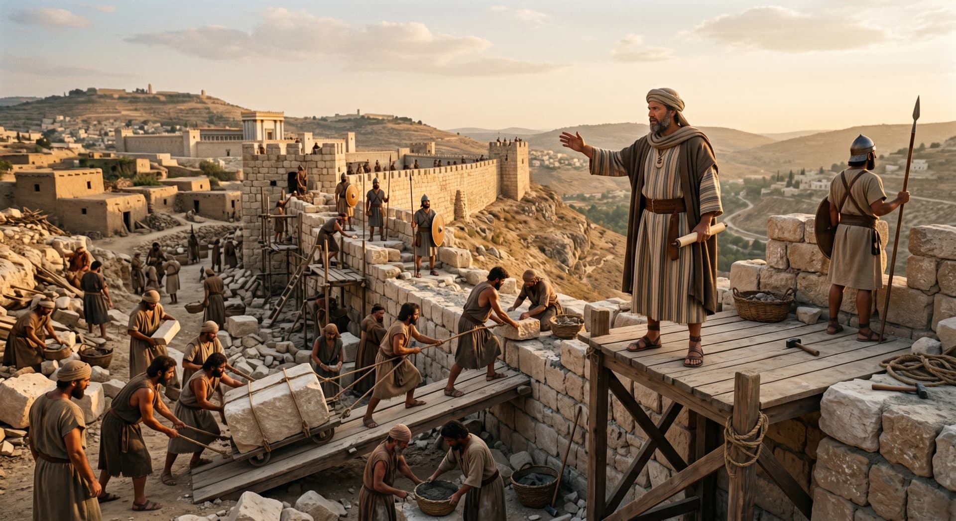Nehemiah — Bible book