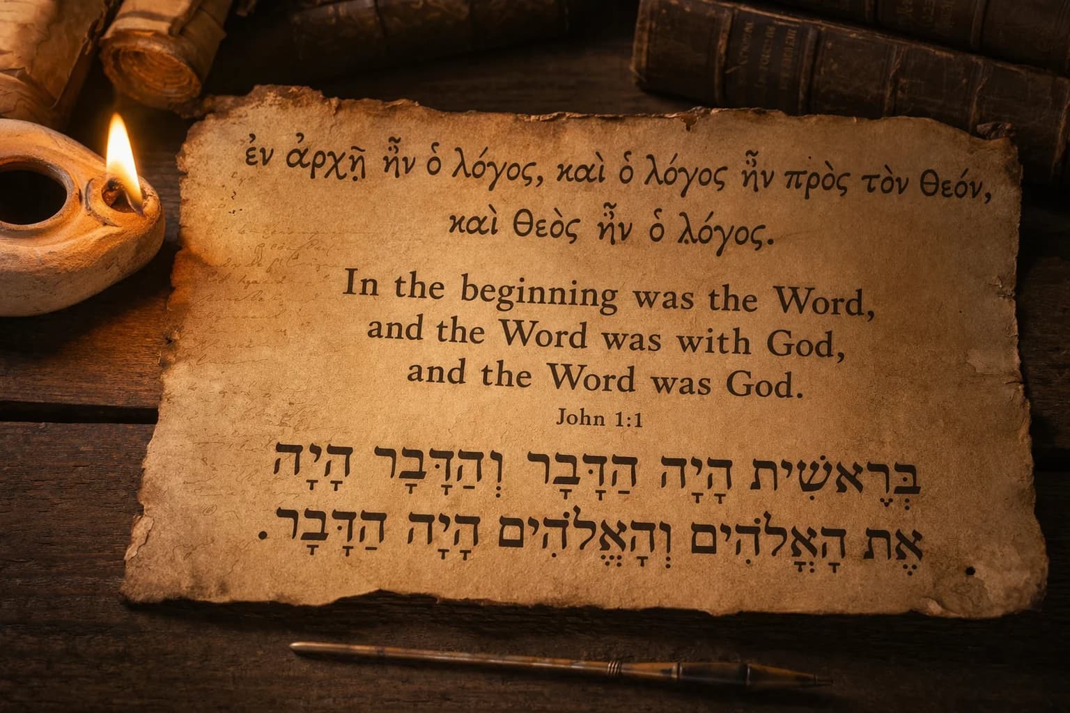 Interlinear Bible with Hebrew and Greek