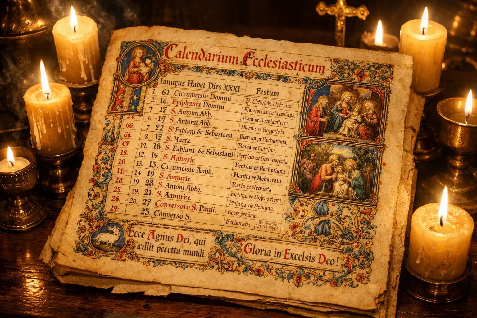 Follow the Church Calendar Through Scripture