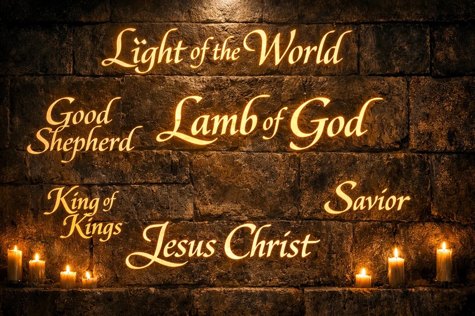Names and Titles of Jesus Christ in Scripture