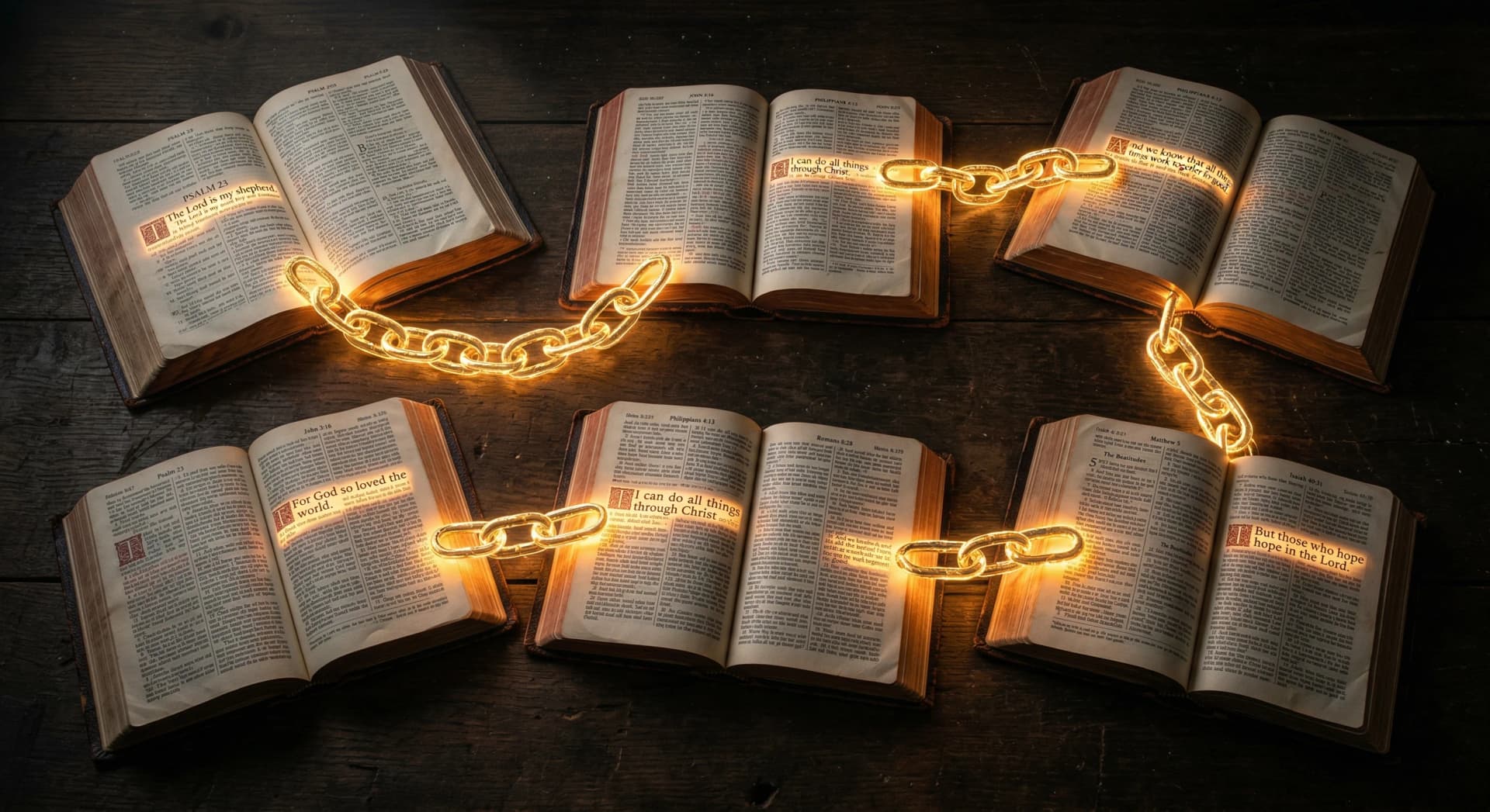 Scripture Chains for Topical Verse Study