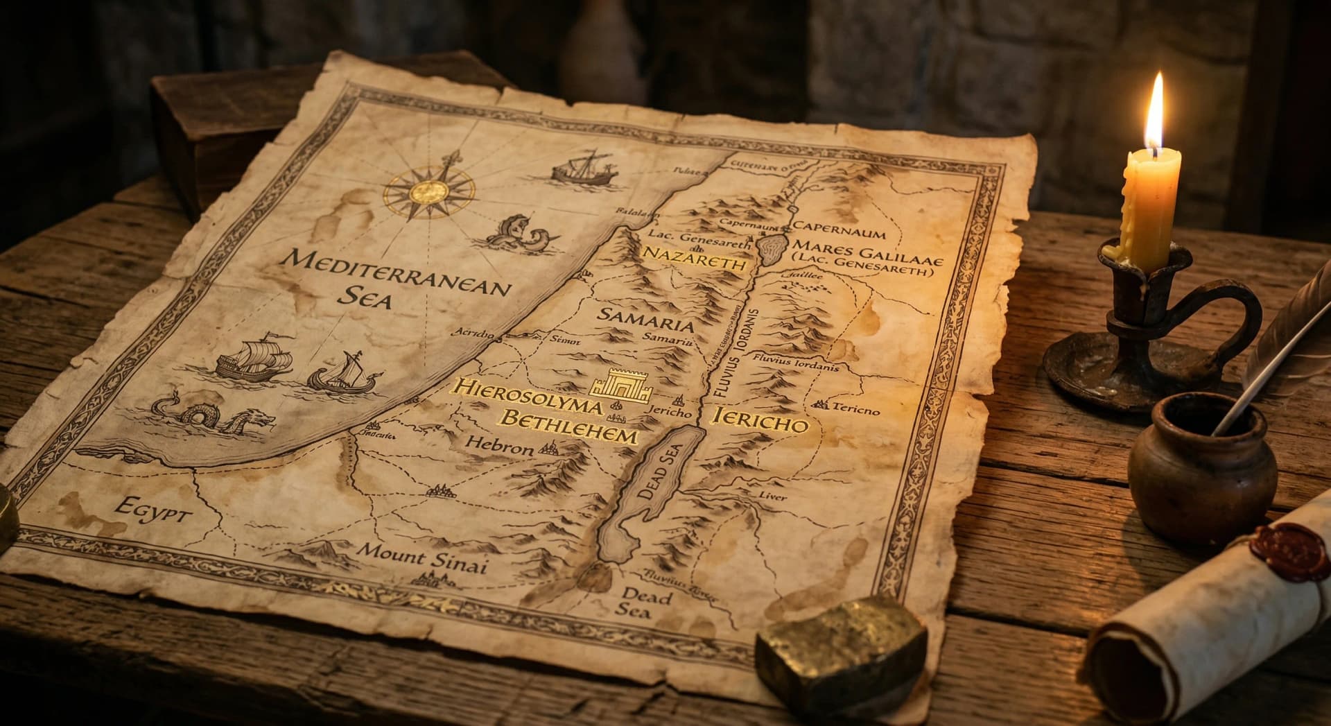 Interactive Scripture Maps and Biblical Journeys