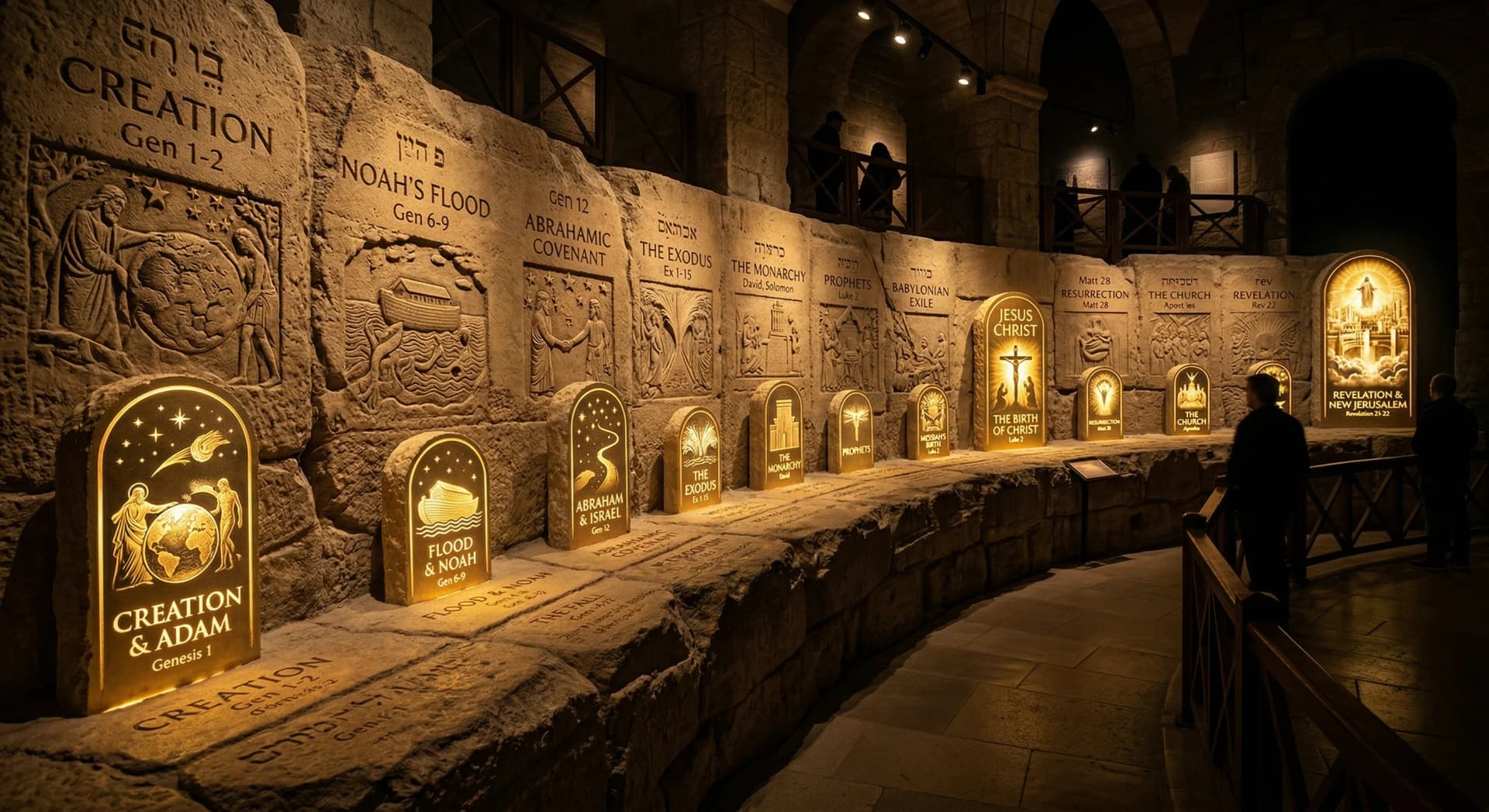 Interactive Scripture Timeline from Creation to Christian tradition